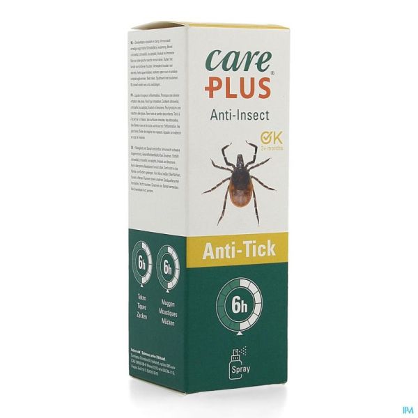 Care Plus A/insect A/tique Spray Flacon 60ml