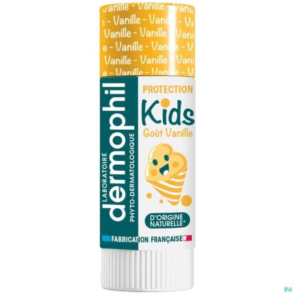 Dermophil Protection Lèvres Kids Vanille Stick 4g