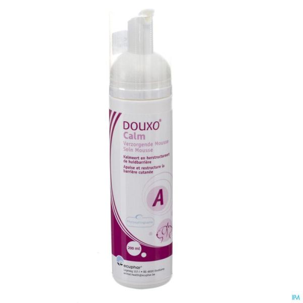 Douxo Calm Soin Mousse Vétérinaire 200 Ml