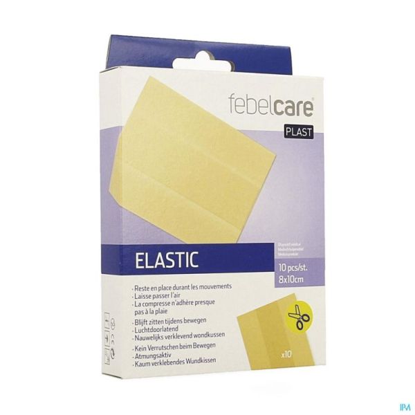 Febelcare Sparadrap Elastic Uncut 10x8cm 10