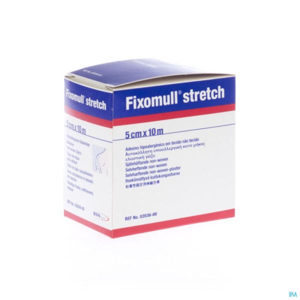 Fixomull Stretch 5cmx10m 2036 1 Pièce