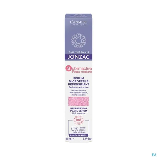 Jonzac Sublimactive Peau Mat. Sérum Redensifiant.bio40ml