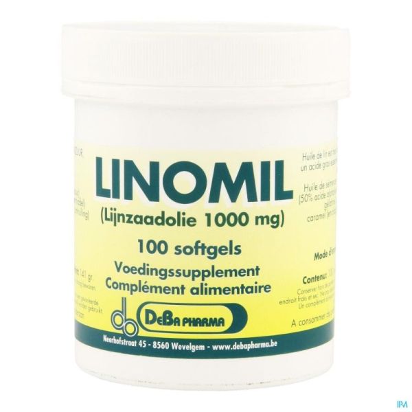 Linomil  Softgels 100x1g Deba