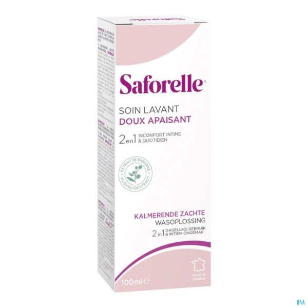 Saforelle Solution Lavante Douce 100 Ml