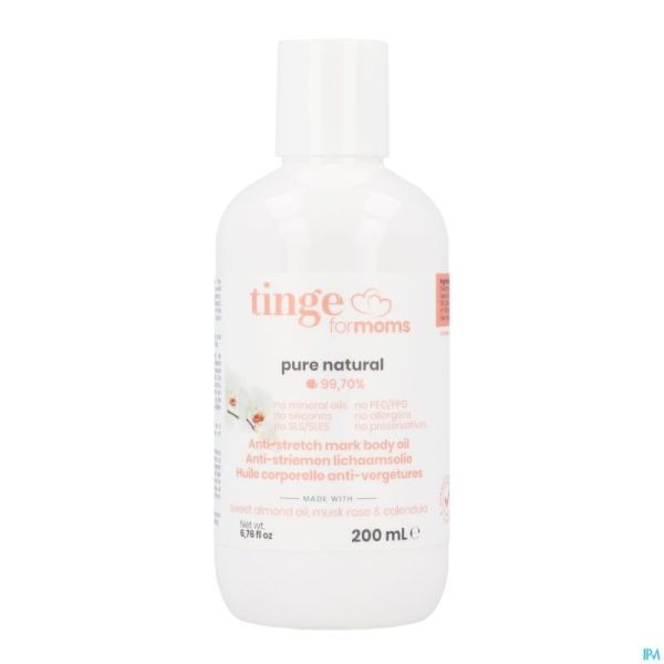 Tinge Maman Huile A/vergetures 200ml