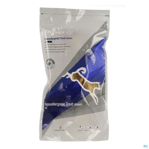 Trovet Hrt Hypoallerg.treat Rabbit Ear Dog100g Vmd