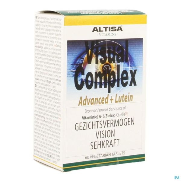 Altisa Visual Complex Advanced+luteine Tabl 60