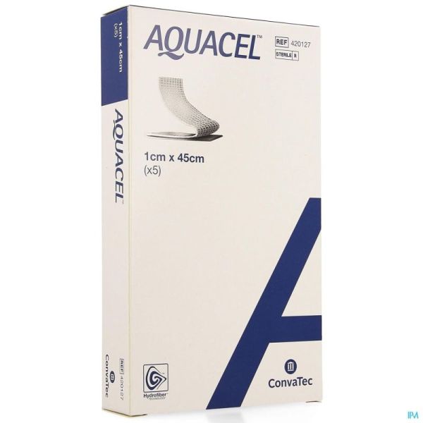 Aquacel Hydrofiber 1x45cm 420127 5 Pièce