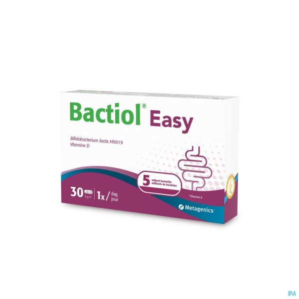 Bactiol Easy 30 Gélules Metagenics