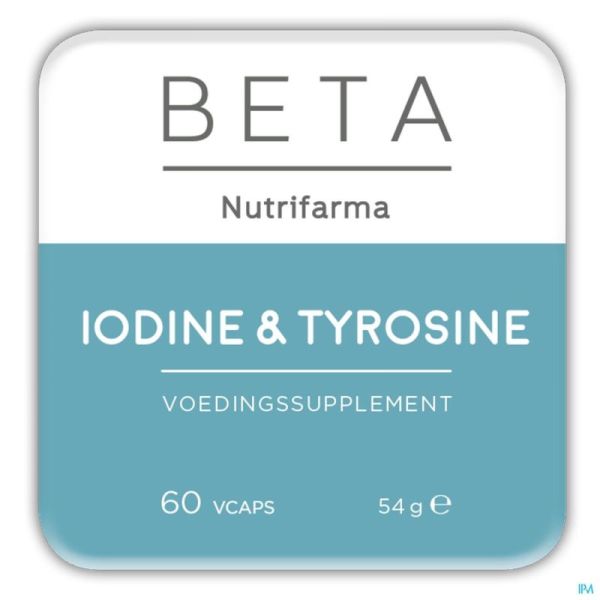 Beta Iodine & Tyrosine V-gélules 60