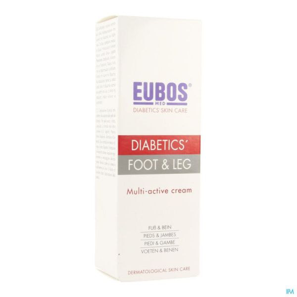 Eubos Diabetics Skin Care Pieds&jambes Crème 100ml