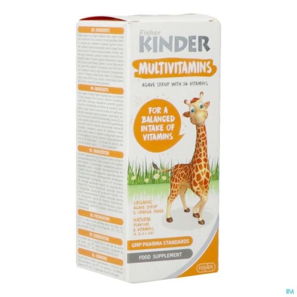 Fisher Kinder Multivitamines Sirop 125ml