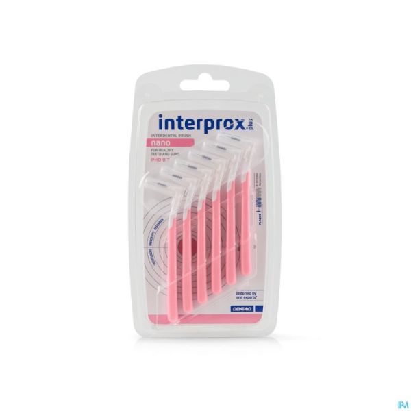 Interprox Plus Interdental Nano Rose 1470 6 Pièces