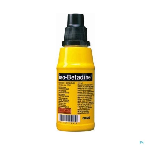 Iso Betadine Derm Solution 125 Ml