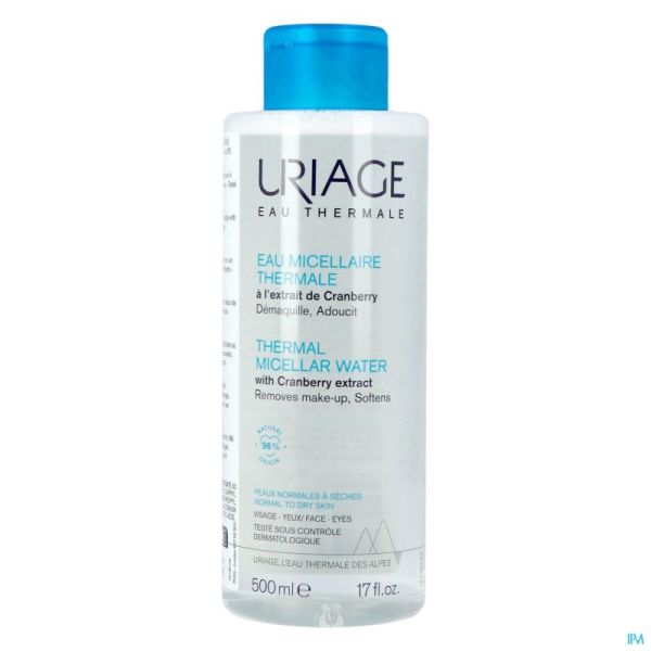 Uriage Eau Micc.thermale Peaux Norm. Seches 500ml