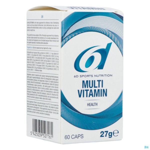 6d Multivitamin Gélules 60 