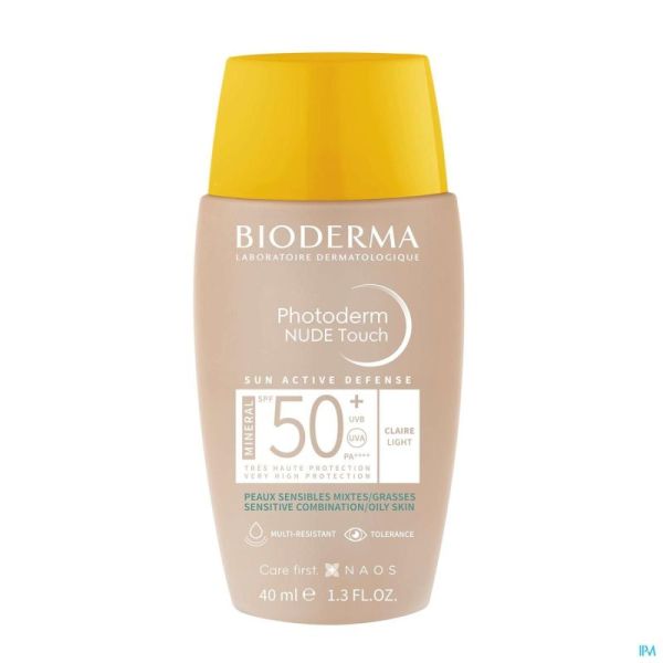 Bioderma Photoderm Nude Spf50+ Claire 40ml
