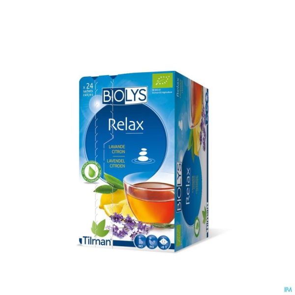 Biolys Lavande Citron 24 Infusettes