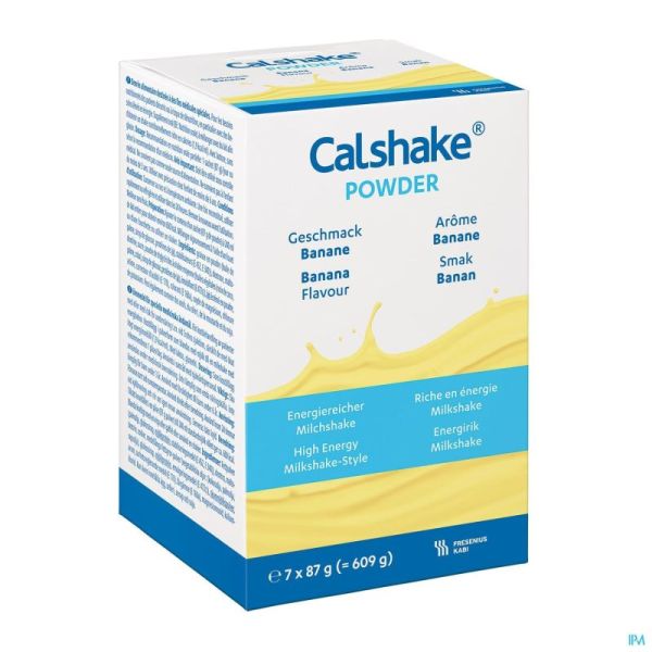 Calshake banane    sachets 7x87g 7951141