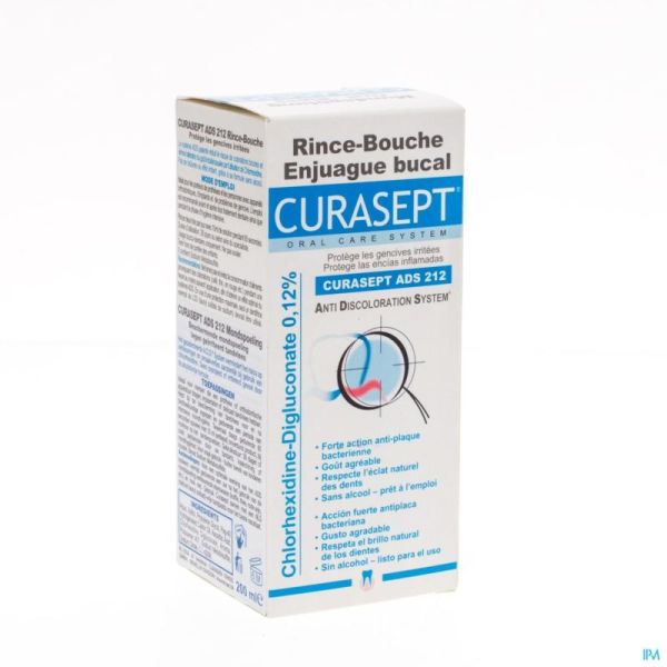 Curasept Bain De Bouche 0,12% 200ml