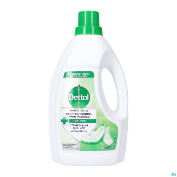 Dettol Désinfectant pour le Linge Anti-Bactéries Sensitive 1,5l