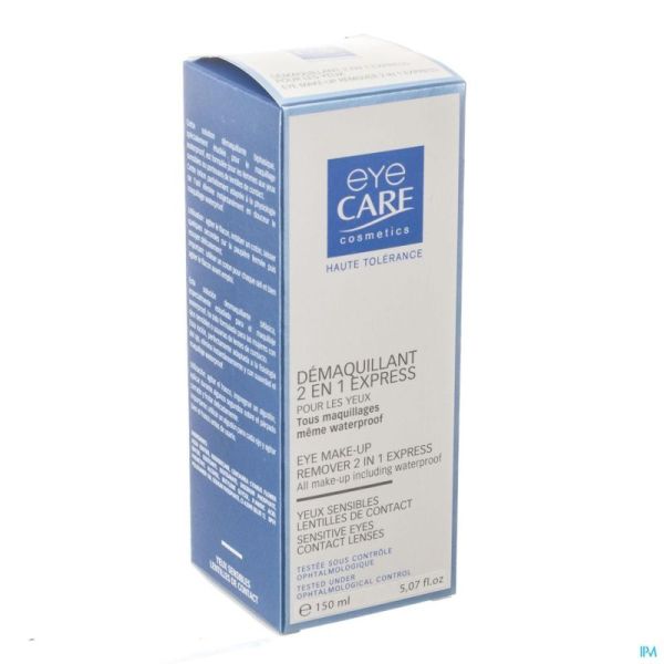 Eye Care 2en1 Démaquillant Waterproof Yeux Sensible. 150ml