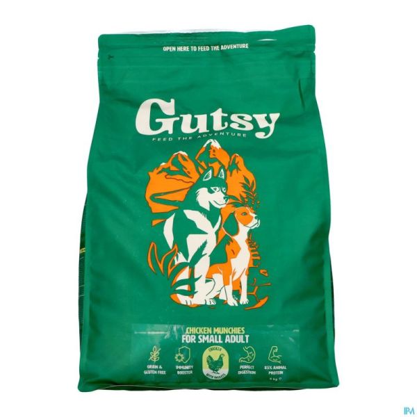 Gutsy Chicken Munchies Small Adult 6kg