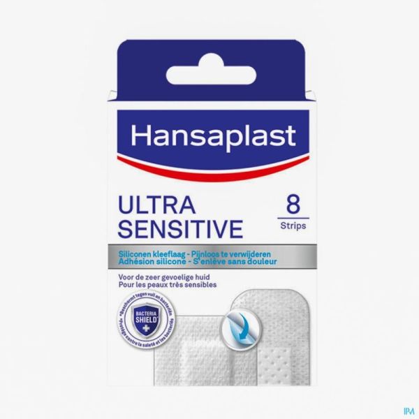 Hansaplast Pansements Ultra Sensitive 8