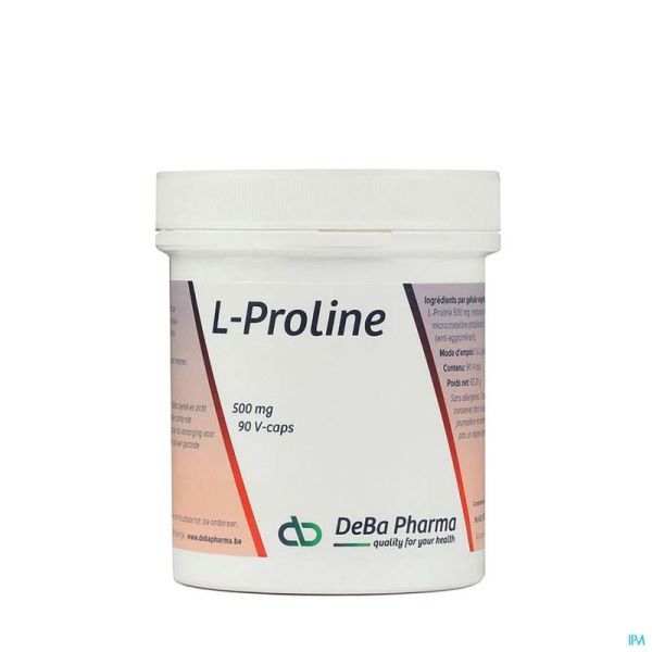 L-proline Deba 90 Gélules 500 Mg