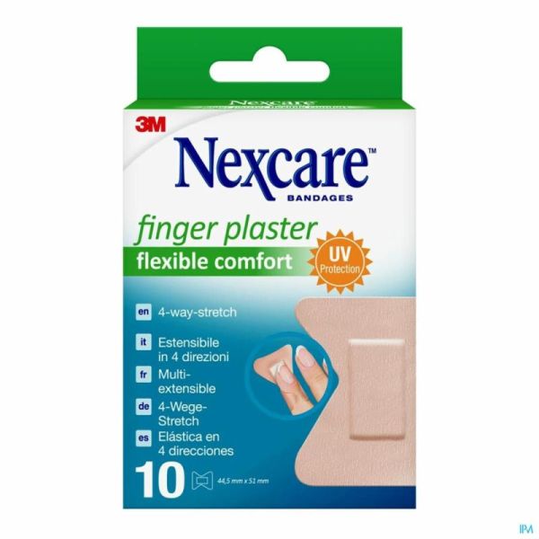 Nexcare 3m Ultra Strech Comf.flex. Doigt Decoup.10