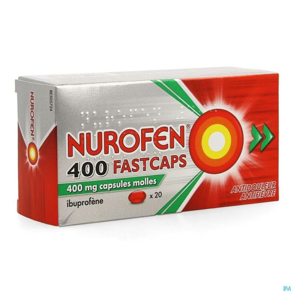 Nurofen 20 Fastcaps 400 Mg