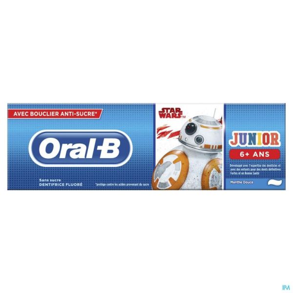 Oral B Dentifrice Star Wars 75 Ml