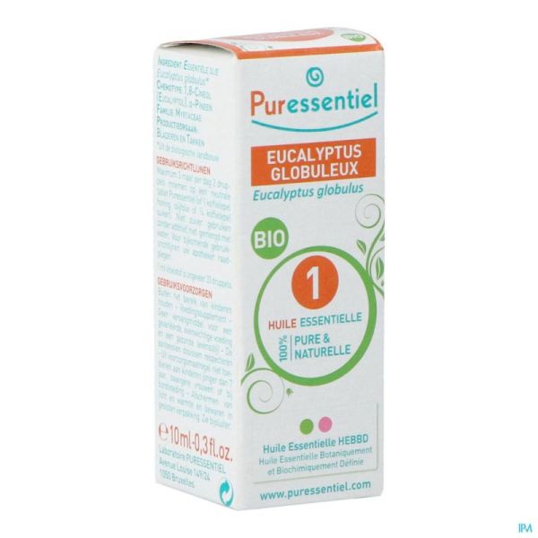 Puressentiel Expert Eucalyptus Globulus Bio Huile Essentielle