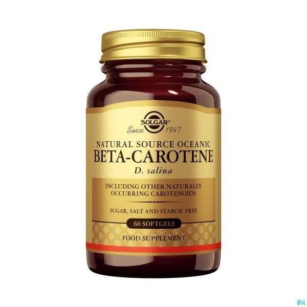 Solgar Beta Carotene 7mg Softgel 60