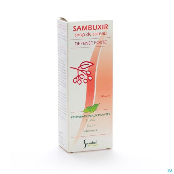 Soria Sambuxir Sirop Sureau 150 Ml