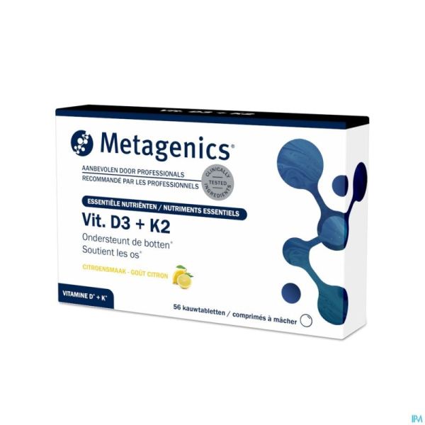 Vitamine D3 + K2 Comp 56 Metagenics