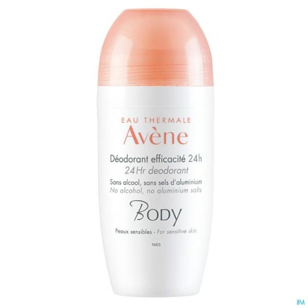 Avène Body Deodorant Efficacite 24h 50ml 