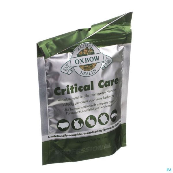 Critical Care Poudre Solution Vétérinaire Sachets 141 G