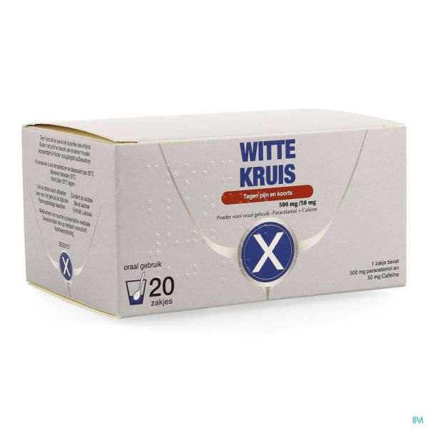 Croix Blanche Vf Poudre 20 Sachets