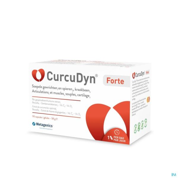 Curcudyn Forte 90 Gélules Metagenics