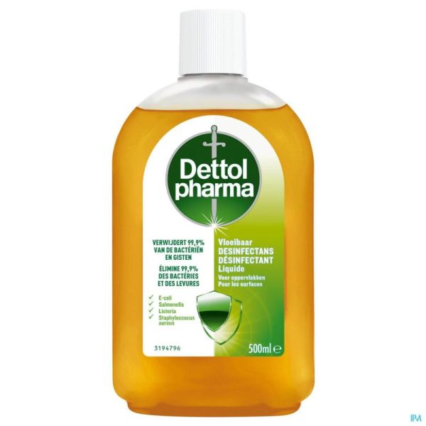 Dettolpharma Désinfectant Liquide Original 500ml