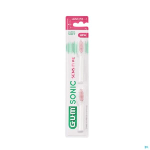 Gum Sonic Sensitive Brosse Dents Pil.tetes Brosse2