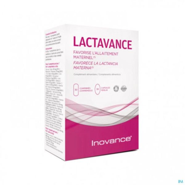 Inovance Lactavance 30 Comprimés + 30 Gélules
