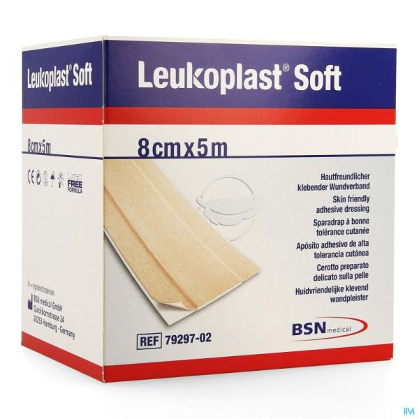 Leukoplast Soft 5mx8cm 1