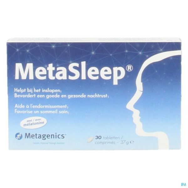 Metasleep Metagenics 30 Comprimés 