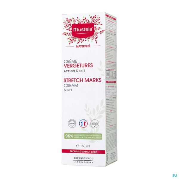 Mustela Maternité Crème Preventive contre les Vergetures Parfumée 150ml