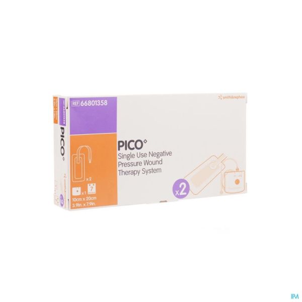 Pico Cp Sterile Silicone 10x20cm 1x2 66801358