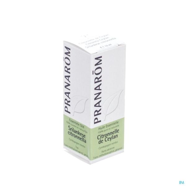 Pranarom Citronella De Ceylan 226 Huile Essentielle 10