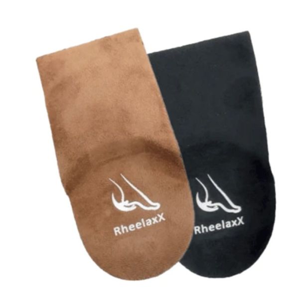 Rheelaxx Semelle Stop Douleur au Talon Large-XL Noire