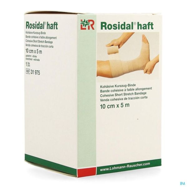 Rosidal Haft Bande Cohesive 10cmx5m 3197